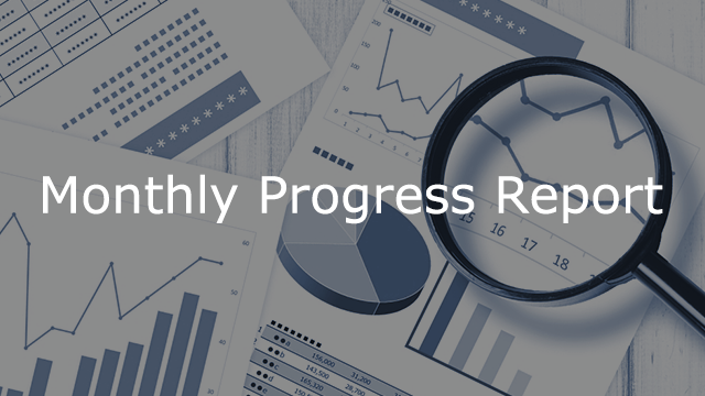 Monthly Progress Report for September now available.