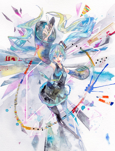 初音ミクの塗り絵』発売記念！塗り絵コンテストの審査結果を本日発表 アナログ・パソコン・スマホ塗りの力作！1,175点の作品が集う！ | CELSYS